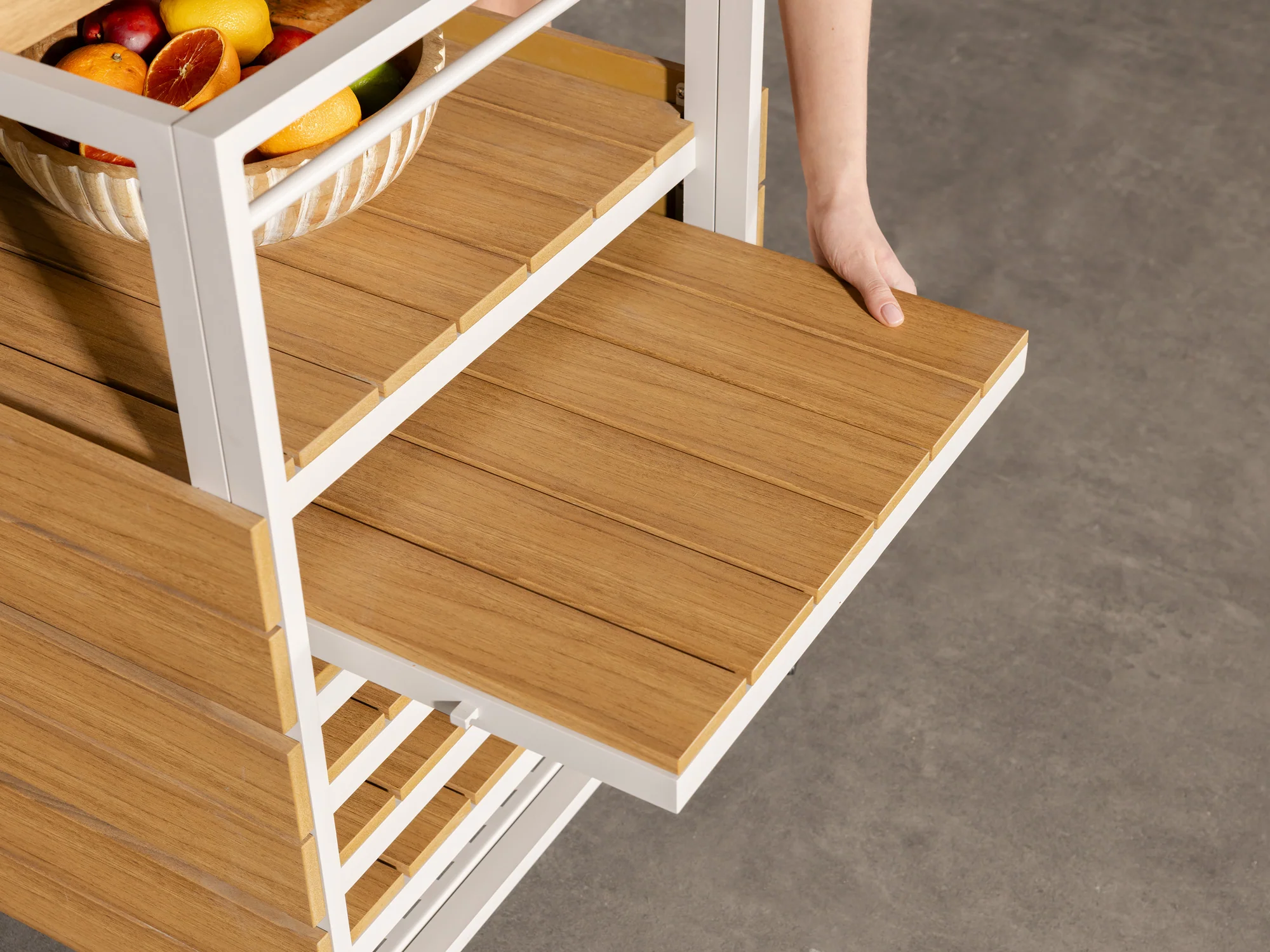 Transformer Outdoor Bar Cart - Panel Storage - Image 19