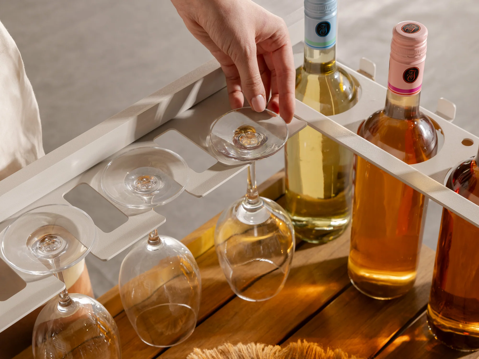 Transformer Outdoor Bar Cart - Panel Storage - Image 21