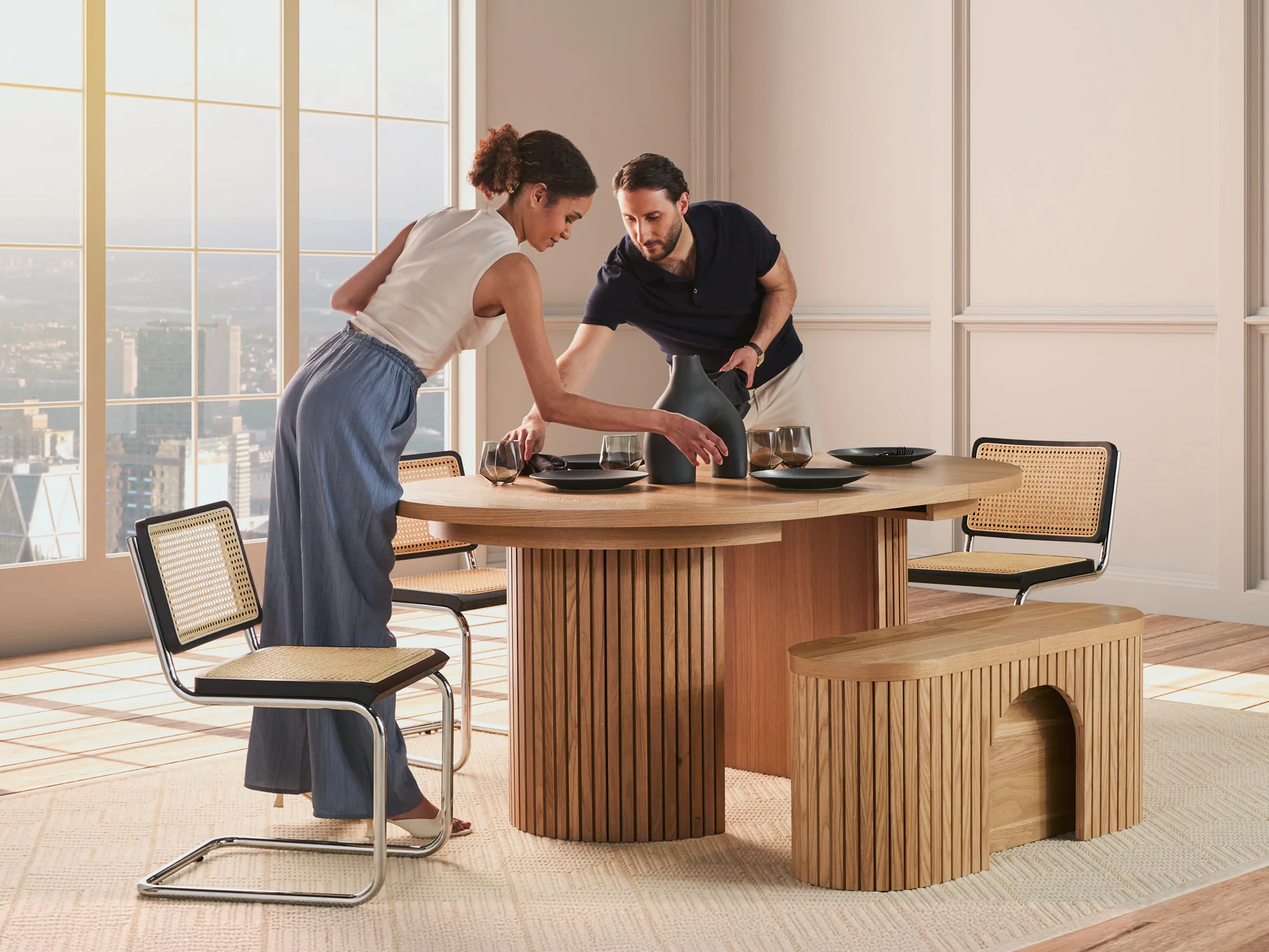 Round Dining Set - The Practical - Image 3