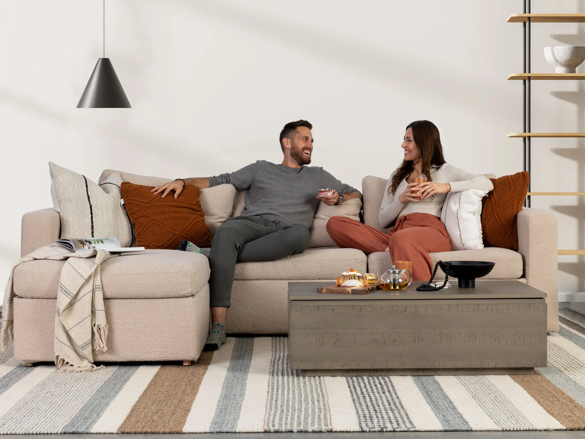 Transformer Coffee Table - Panel Storage - Image 11