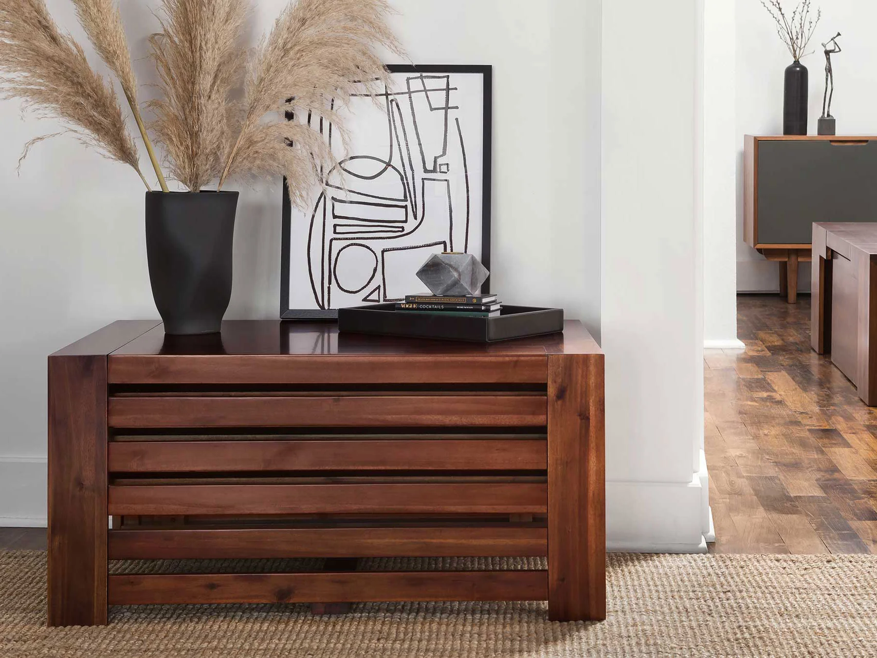 Transformer Coffee Table - Panel Storage - Image 14