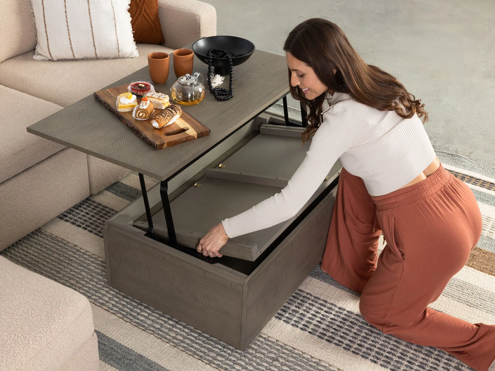 Transformer Coffee Table 4.0 - Panel Storage - FREE - Image 12